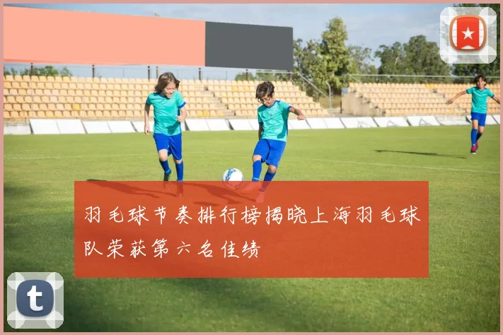 羽毛球节奏排行榜揭晓上海羽毛球队荣获第六名佳绩